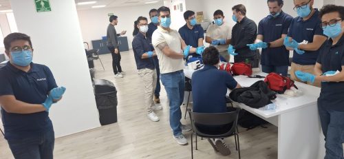 Capacitación en TRACTIAN Primeros Auxilios - Uso y manejo de extintores 20-Febrero-2025